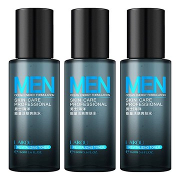 LAIKOU萊蔻 化妝水 男士海洋能量  160ml  3罐