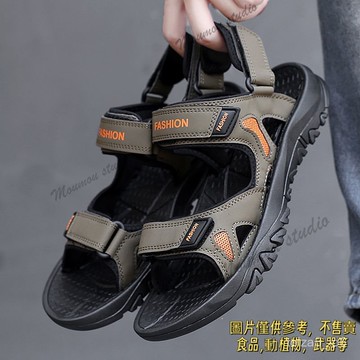 超大碼49男士涼鞋腳肥47腳寬46防滑新款48沙灘沙灘鞋新款2024 舒適高彈涼鞋  厚底拖鞋 防水拖鞋 輕量拖鞋拖鞋男
