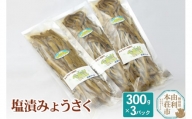 山菜 塩漬 みょうさく 300g×3