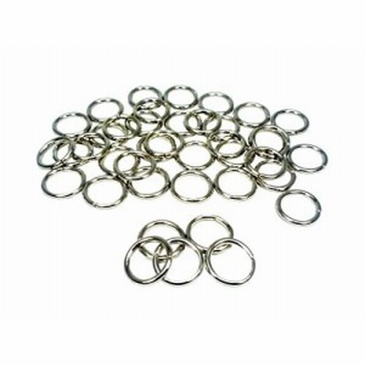 ファミリーツール(FAMILY TOOL) 丸カン (線径2.5mm 内径25mm) シルバー 20個入 56557