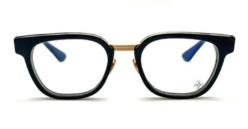 Chrome Hearts Duck Butter - Black / Gold Rx Glasses