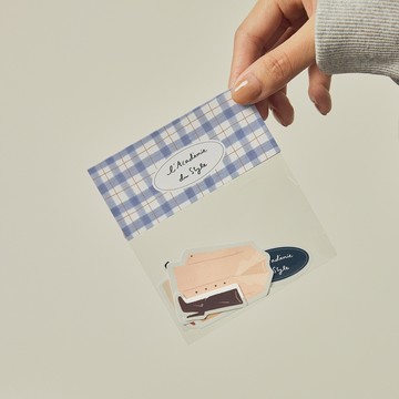 OB嚴選  2025生日慶限定-舒媞聯名款時尚貼紙組 《PA0790》品牌新會員兌換禮