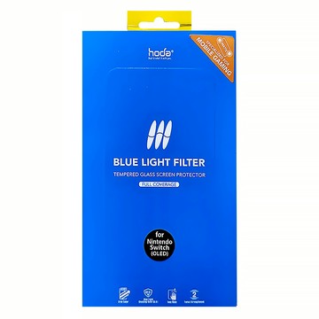 HODA 好貼 手遊專用霧面抗藍光保護貼  Nintendo Switch OLED  透明色  1個