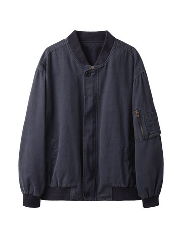Apache Artwork MA-1 Jumper - Purple Navy