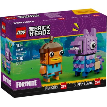 [樂享積木] LEGO 40881 補給駱駝和魚柳玩偶 BrickHeadz系列