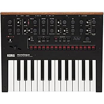 KORG モノフォニック アナログ シンセサイザー monologue BK モノローグ ブ(中古品)