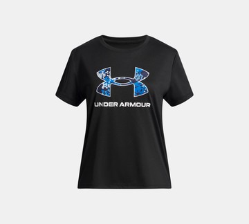 [UA]女童 Tech 印花短袖T-Shirt-人氣新品