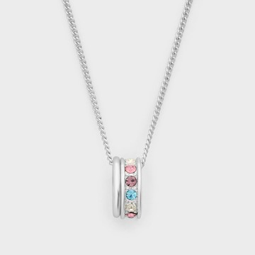 Maeve 彩鑽圓圈項鍊