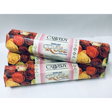 [綺異館]印度線香 至尊玫瑰 100入/盒 量販包 Cauvery Excellent Royal Rose