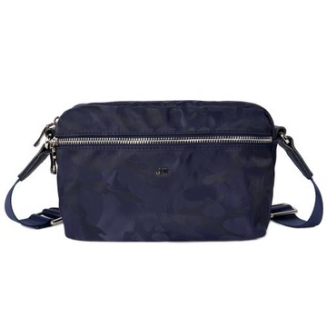 J II 斜背包 慕夏多隔層尼龍斜背包-迷彩藍-8111-11