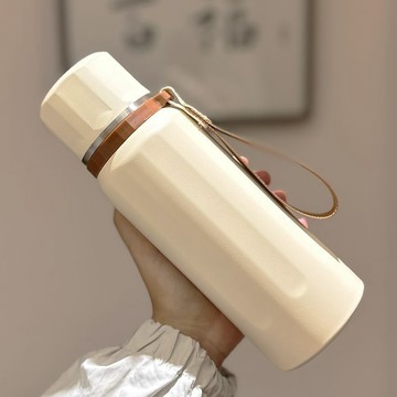 男女學生水杯304大容量保溫杯高顏值不鏽鋼新款水壺便攜杯子帶蓋