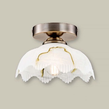 E27玻璃單吸頂燈 B106-48-92374