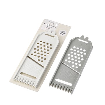 asdfkitty*日本 ECHO 兔子多用途調理器-磨泥.切片.切花邊.削皮-顏色隨機-日本正版商品