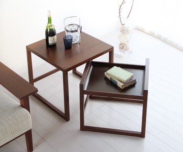 旭川家具 cosine nagahara 無垢嵌套桌 NEST TABLE