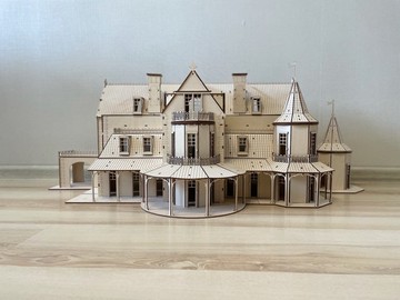 童話大廈娃娃屋 |哥特式大廈 | DIY娃娃屋套件