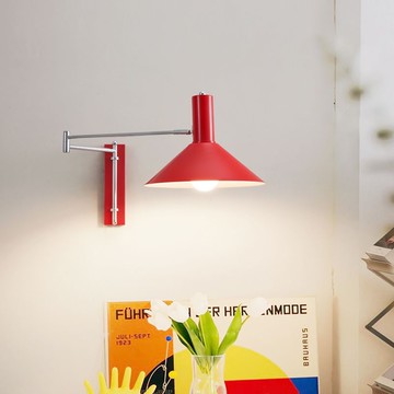 奶油風臥室床頭壁燈北歐走廊過道墻燈小壁燈免接線兒童房間小夜燈297SFY 快速寄出