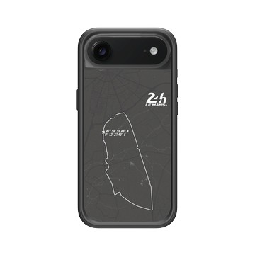 iPhone Air Mod NX -邊框背蓋組合 (相機按鈕) 黑 - 24 Hours of Le Mans - Racetrack - White