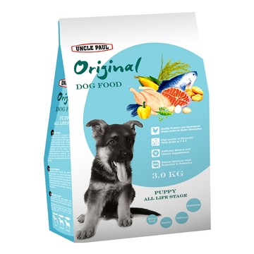 UNCLE PAUL 2包超值組 田園生機狗食 3kg 低敏大型-幼犬/全齡用 (幼犬 母犬 全齡犬 懷孕母犬)