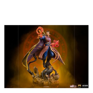 BEAST KINGDOM IRON STUDIOS 假如…? 奇異博士 豪華版 雕像