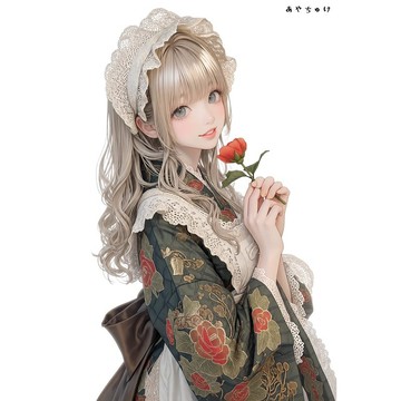 【9 月新作】07-141-0162 人物貼紙 幻想復古浪漫喫茶