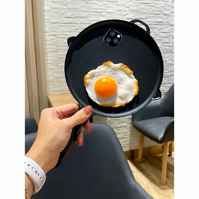フライパン 鍋 ポーチドエッグ 目玉焼き Iphone 6 6s Iphonex Xs Max Xr 7 8 Plus Pro Se 対応 保護ケース 面白い スマホカバー 通販 Lineポイント最大0 5 Get Lineショッピング