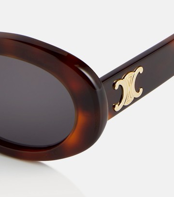 Celine Eyewear Triomphe 01 oval sunglasses