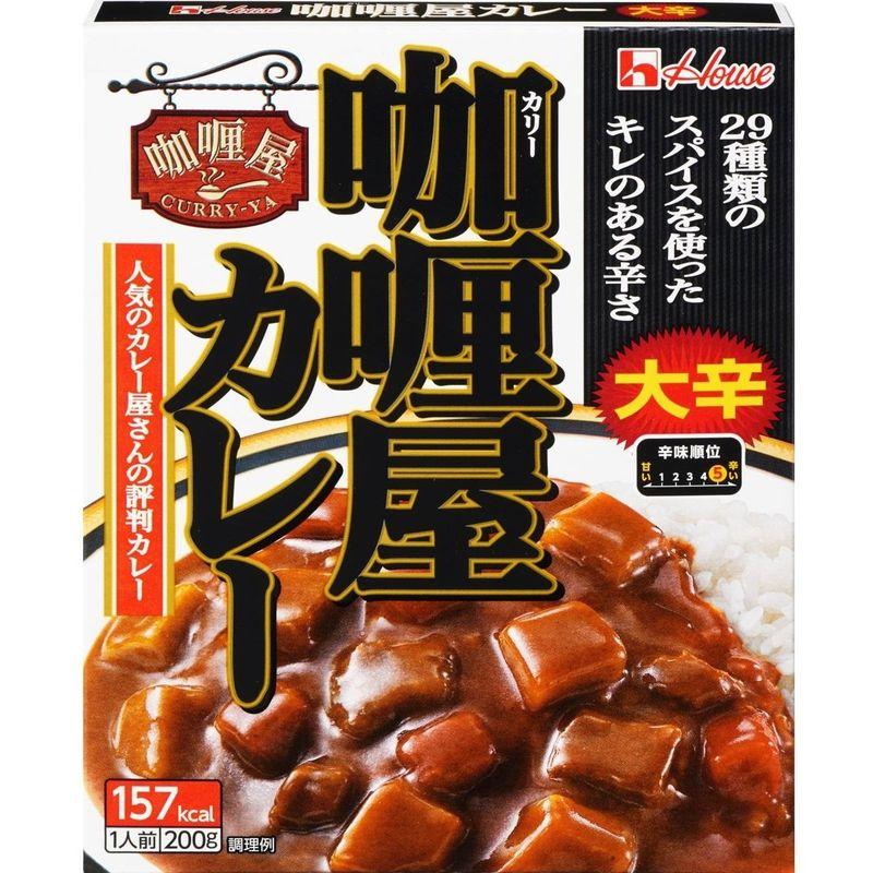 ハウス カリー屋カレー大辛 200g×10個