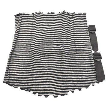 Kaneson 孕婦褲腰圍延伸帶 鈕扣型延伸帶+鉤環型延伸帶+腰圍帶  黑白色條紋