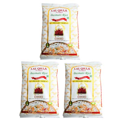 バスマティライス ラルキラ 10kg 1kg×10袋 インド産Basmati Rice Lal Qilla