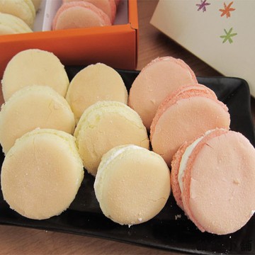 手工小西點(台式馬卡龍) 休閒食品【甜園小舖】