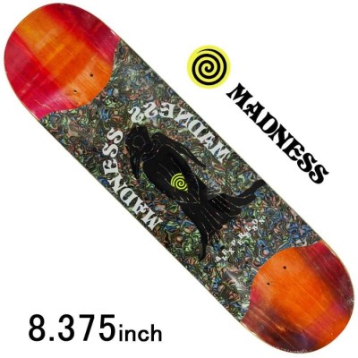 マッドネス 8.375 インチ スケボー デッキ Madness Skateboards