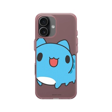 iPhone 17 Clear (相機按鈕) 晶醺玫 - 貓貓蟲咖波 Bugcat Capoo - 你在看我嗎