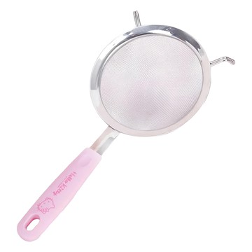 CHEFMADE 學廚 HELLO KITTY 不銹鋼麵粉篩 14CM PP膠柄  1個