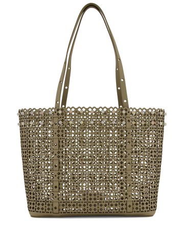 Zac Zac Posen - Lacey large leather tote bag - women - Calf Leather - One Size - Green