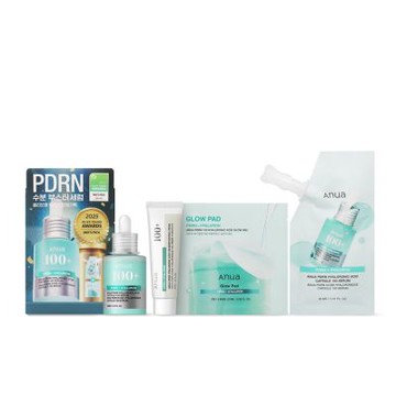 韓國 Anua PDRN 玻尿酸膠囊100精華 30ml (+補充裝30ml+乳霜30ml+棉片2片）
