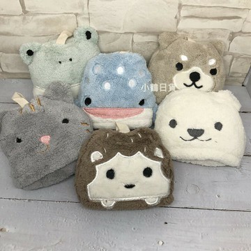 日本 動物造型 方便攜帶 可收納擦手巾｜小鶴日貨