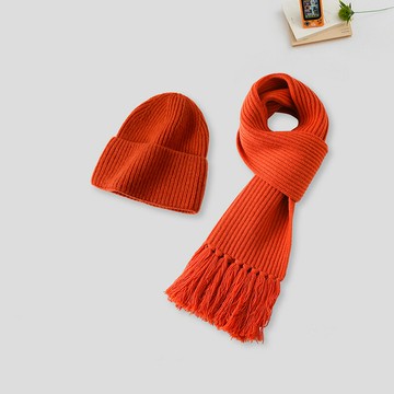 現貨+預購 圍巾針織披肩-保暖羊毛加厚兩件套手工流蘇圍巾手套男女配件6色74io39【獨家進口】【米蘭精品】