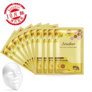 【Sesedior】蜂毒煥顏無瑕面膜(30mlx10片)