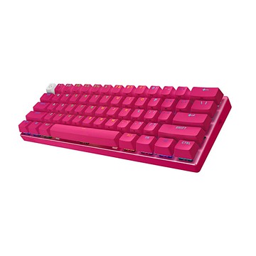 【 Logitech 羅技 】G Pro X 桃紅色 無線 職業機械式 60% 電競 鍵盤 觸感軸