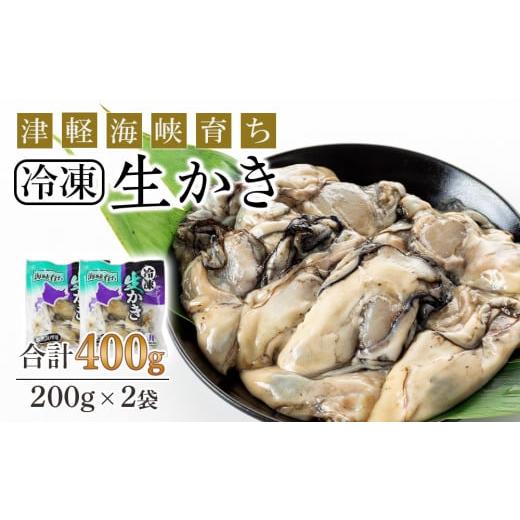 ふるさと納税 北海道 知内町 冷凍カキ約200g× 2袋セット 牡蠣 海鮮 魚介 かき 冷凍＜上磯郡漁業協同組合＞