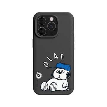 iPhone 16 Pro SolidX 黑 - 史努比 Snoopy 75th Anniversary - 75週年-歐拉夫休息中