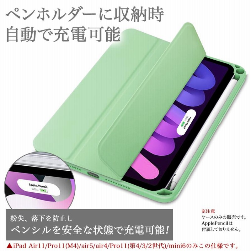 アップルペンシル 収納付 タッチペンおまけ iPad Pro 11 (M4) Air 11 