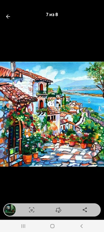 原創畫作 綠色風景 原創藝術 畫布油畫