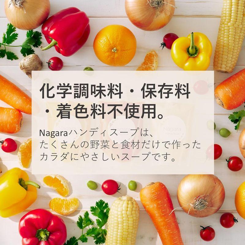 Nagara ハンディスープ 本格野菜スープ 詰め合わせ 化学調味料・保存料・着色料不使用 (3種6個セット)