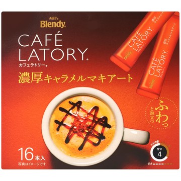 AGF LATORY咖啡濃厚焦糖瑪奇朵184g*6入