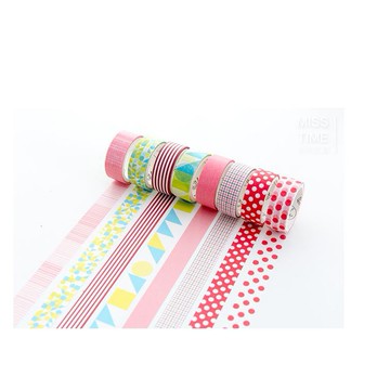 【CHL】拾光基礎合集 幾何 碎花 條紋 基本型 簡約 小清新 裝飾 手帳 和紙膠帶 紙膠帶