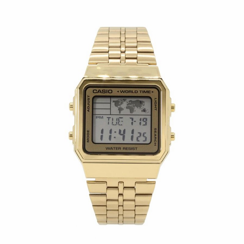 スタンダード（CASIO） カシオ スタンダード ゴールドIP A120WEG