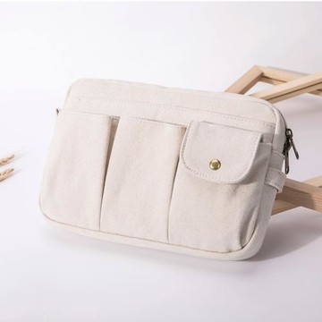 元本良廠包中包收納整理包撐多功能大容量內袋適合中號化妝包內膽