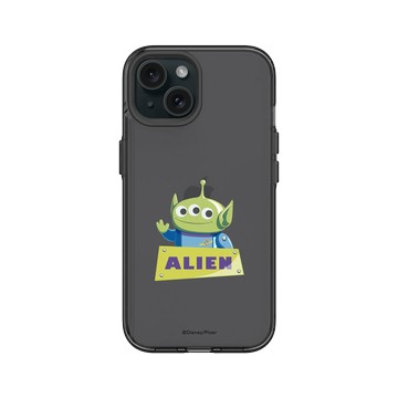 iPhone 15 Clear 酷墨灰 - 迪士尼-玩具總動員 Toy Story - Tin Toy-三眼怪