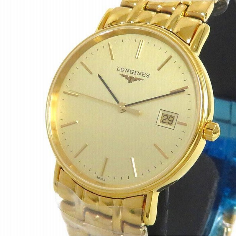 LONGINES ロンジン L4.678.2 クォーツ ゴールド 腕時計 楽天市場】ロンジン LONGINES L4.767.8.73.2 プレザンス